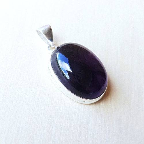 Amethyst Pendant | Violet Essence