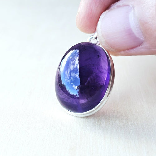 Amethyst Pendant | Violet Essence