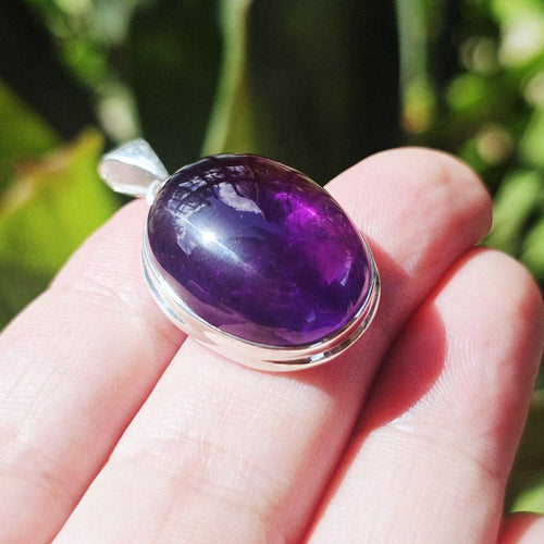 Amethyst Pendant | Violet Essence