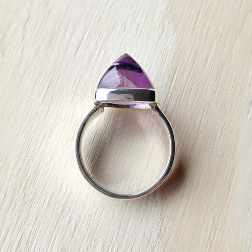 Amethyst Ring | Soul Calm, Sharp Mind