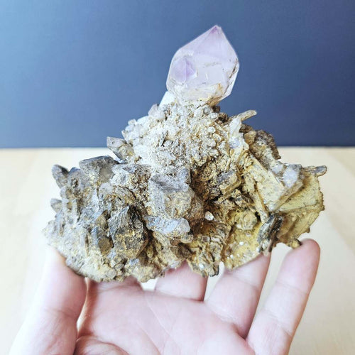 Amethyst Sceptre with Mica Matrix | Crowned in Amethyst
