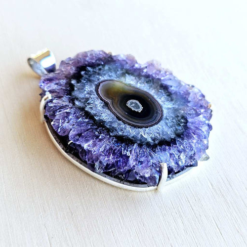 Amethyst Stalactite Pendant | Depth, Power And A Little Bit Of Magic