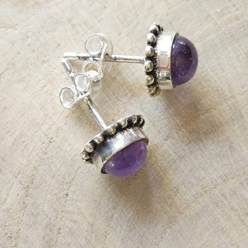 Amethyst Studs | Pure Harmony