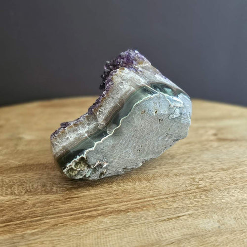 Amethyst With Red Amethyst Inclusions | Geode 534gms