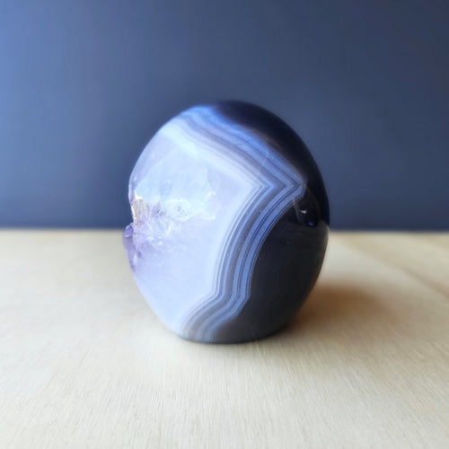 Amethyst & Agate Skull | Guardian Of The Amethyst Veil