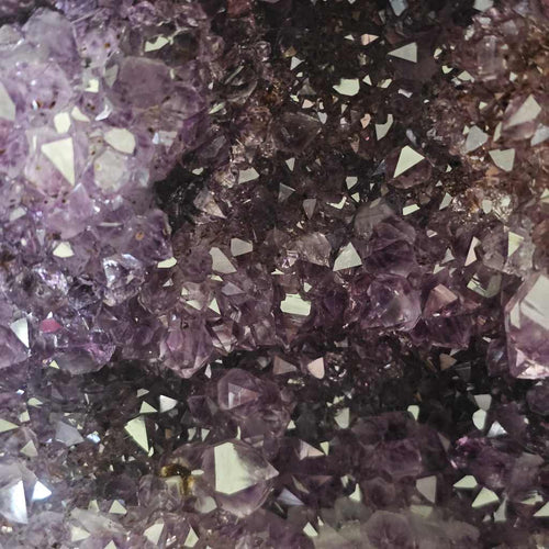 A Grade Amethyst & Lepidocrocite Cave | Frequency of the Violet Flame