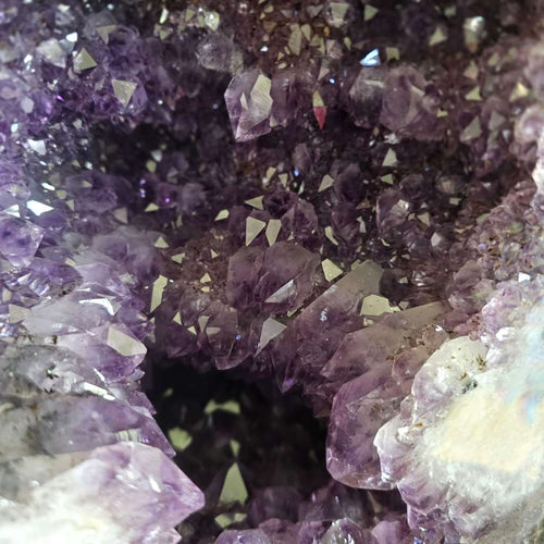 A Grade Amethyst & Lepidocrocite Cave | Frequency of the Violet Flame