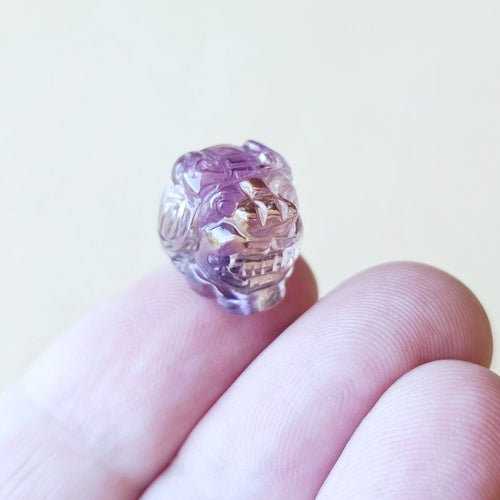 Ametrine Dragon Turtle | Dual Light Master