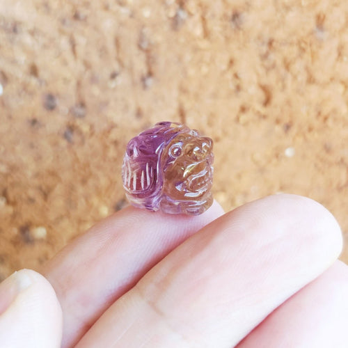 Ametrine Dragon Turtle | Dual Light Master