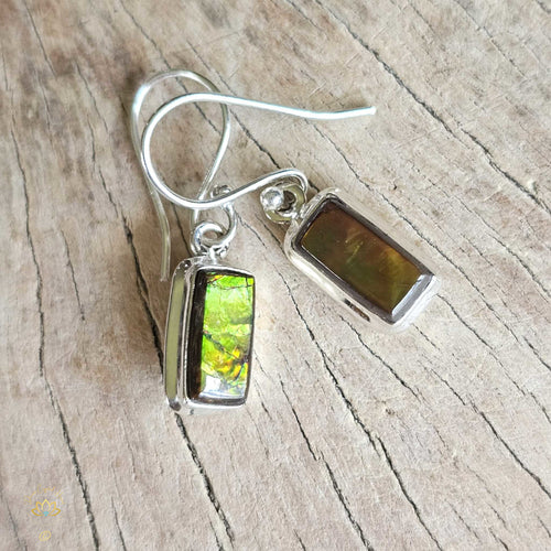 Ammolite Earrings | Cosmic Dance