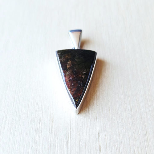 Ammolite Pendant | Ancient Wisdom