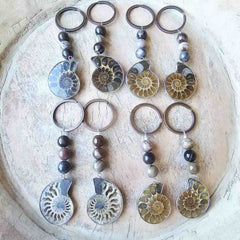 Ammonite Keyring Twin Set | Two Halves, One Story