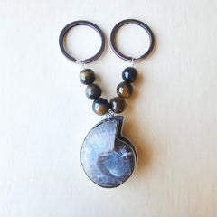 Ammonite Keyring Twin Set | Two Halves, One Story