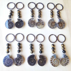 Ammonite Keyring Twin Set | Two Halves, One Story