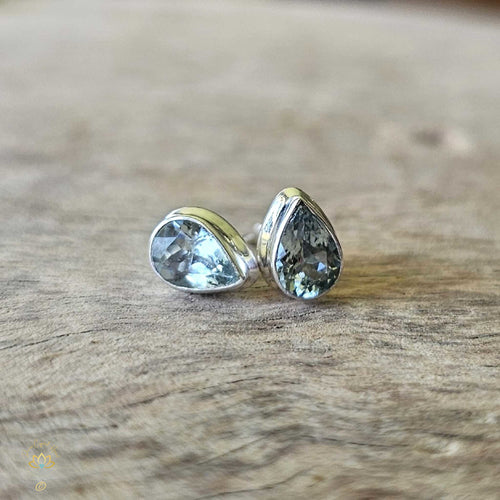 Aquamarine Earrings | Droplets Of Clarity