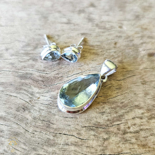 Aquamarine Earrings | Droplets Of Clarity