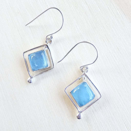 Aquamarine Earrings | Tide Of Tranquility