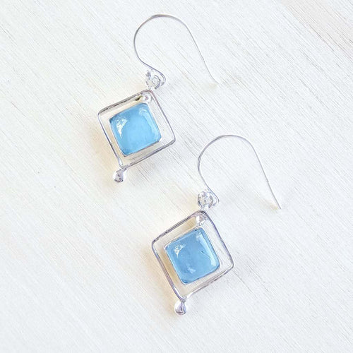 Aquamarine Earrings | Tide Of Tranquility
