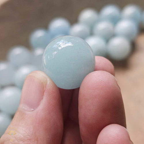 Aquamarine Mini Spheres