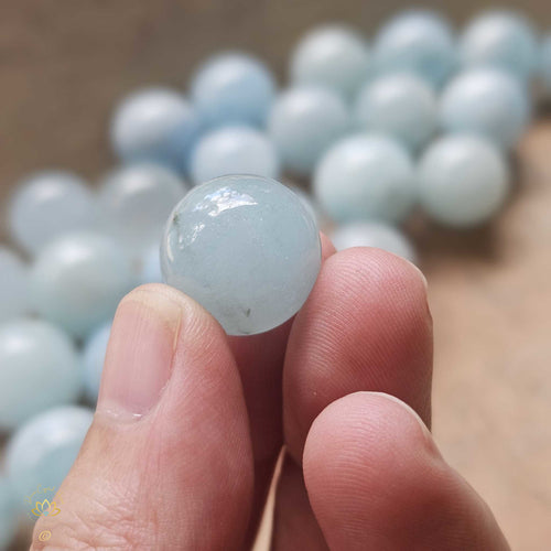 Aquamarine Mini Spheres