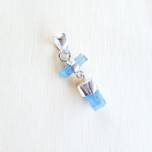 Aquamarine Pendant | Eternal Wave