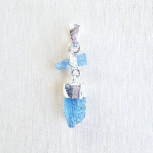 Aquamarine Pendant | Ocean's Embrace