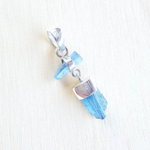 Aquamarine Pendant | Ocean's Embrace