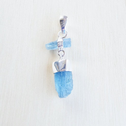 Aquamarine Pendant | Ocean's Embrace