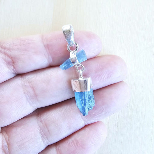 Aquamarine Pendant | Ocean's Embrace