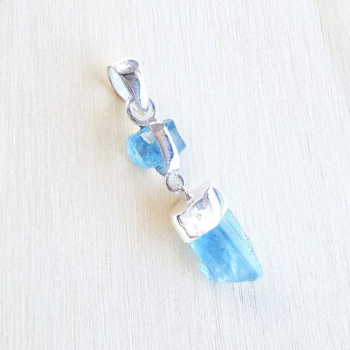 Aquamarine Pendant | Silent Communication