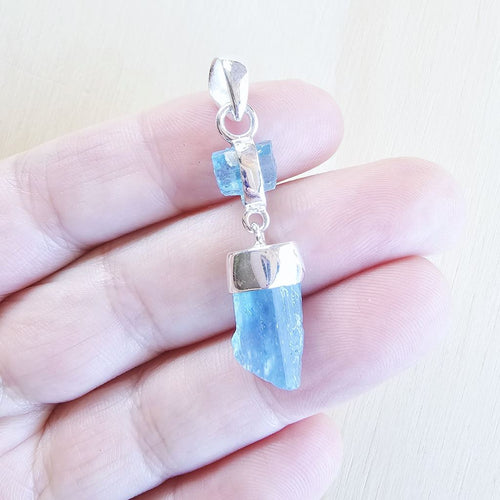 Aquamarine Pendant | Silent Communication
