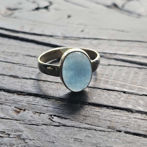 Aquamarine Ring | Serene Flow