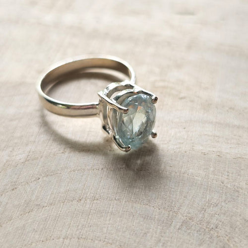 Aquamarine Ring | Clear Expression