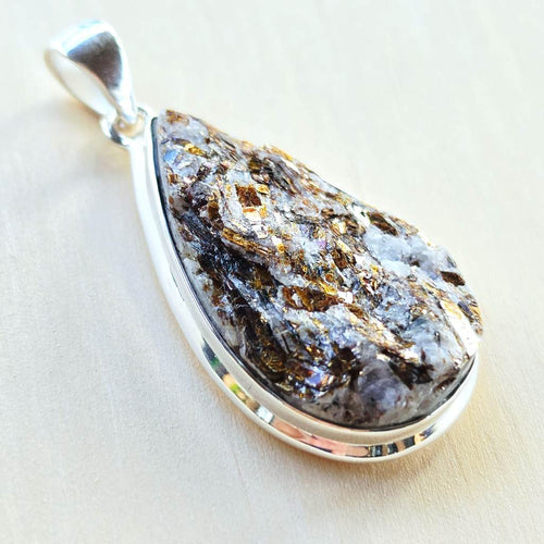 Astrophyllite Raw Pendant | Soul Activator
