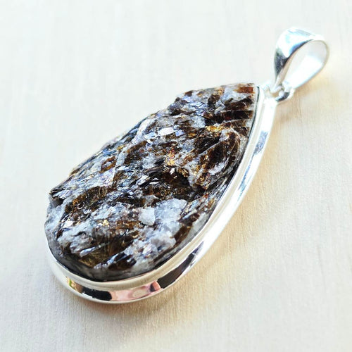 Astrophyllite Raw Pendant | Soul Activator