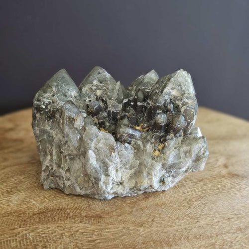 Australian Smoky Quartz | Cathedral Cluster 1.081kgs