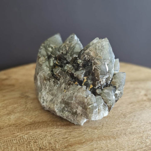 Australian Smoky Quartz | Cathedral Cluster 1.081kgs