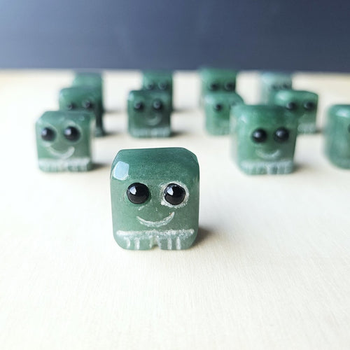 Aventurine Cubes | Happy Little Aventurines