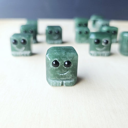 Aventurine Cubes | Happy Little Aventurines