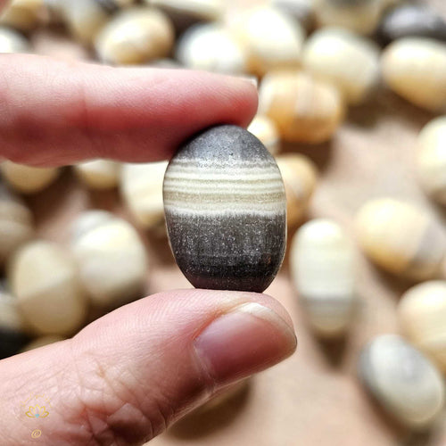 Banded Zebra Calcite Tumbled Stones