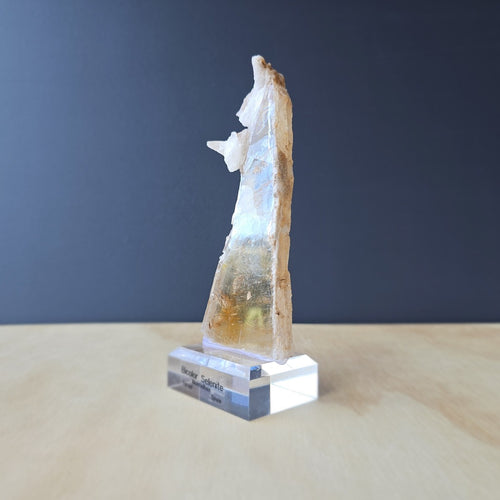 Bi-Colour Selenite Specimen | Light Layers, Loud Wisdom.