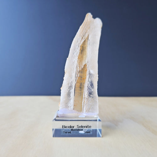 Bi-Colour Selenite Specimen | The Alter Architect