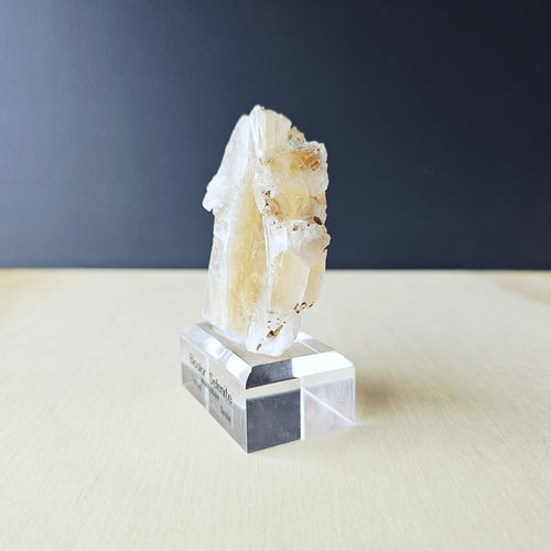 Bi-Colour Selenite Specimen | The Alter Architect 81gms