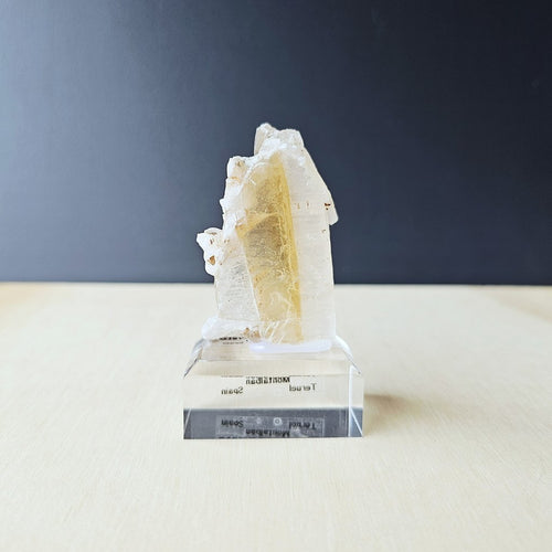 Bi-Colour Selenite Specimen | The Alter Architect 81gms