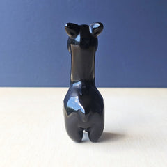 Black Obsidian Alpaca | Stormy Fleece