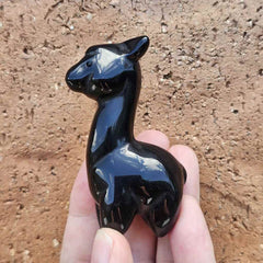 Black Obsidian Alpaca | Stormy Fleece