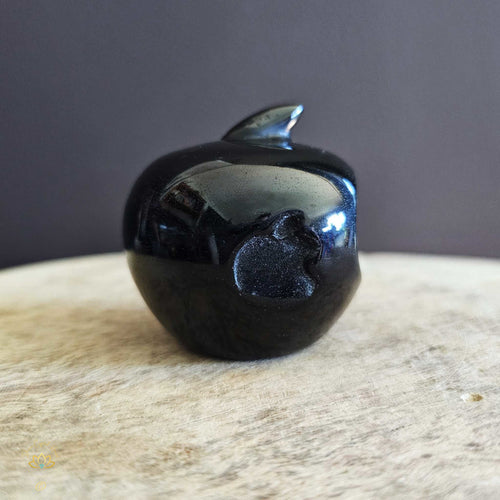 Black Obsidian Apple Icon