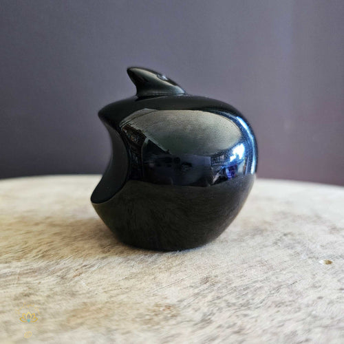 Black Obsidian Apple Icon