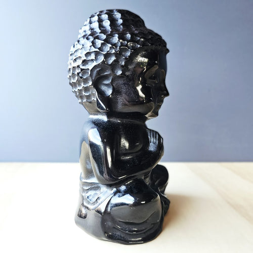 Black Obsidian Buddha | 2.5kgs