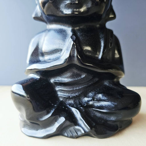 Black Obsidian Buddha | 2.5kgs